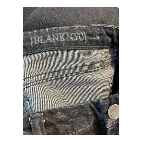 Blank NYC Women’s Size 29 (US Size 8) Distressed Black Jeans - Picture 3 of 3